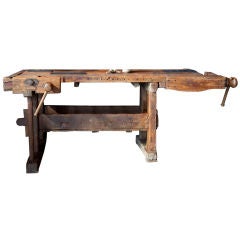 Antique workbench