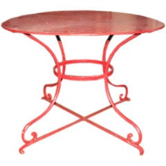 French Napoleon III Garden Table