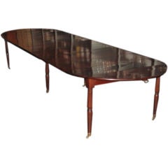 Early 19th Century French Mahogany Dining Table Early 19th Century French Mahogany Dining Table