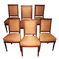 French Directoire Style Dining Chairs