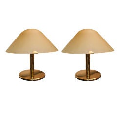 Vintage Pair of 50's Italian Lamps