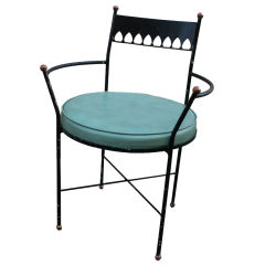 50's italian Iron Chair