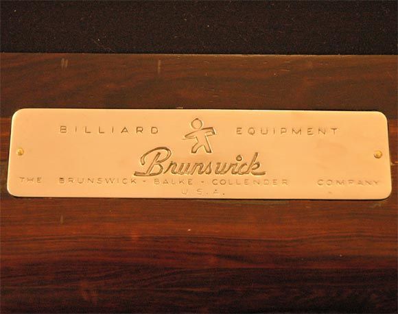 Centennial Regulation Pool Table by RI Anderson for Brunswick 6