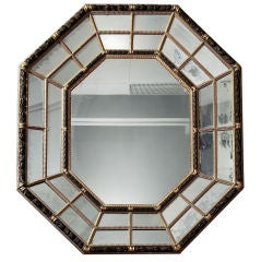 Over Scale Perspectival Venetian Mirror