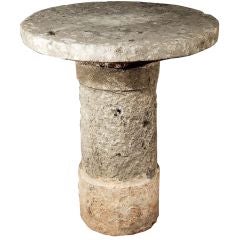 Tuscan Stone Gueridon