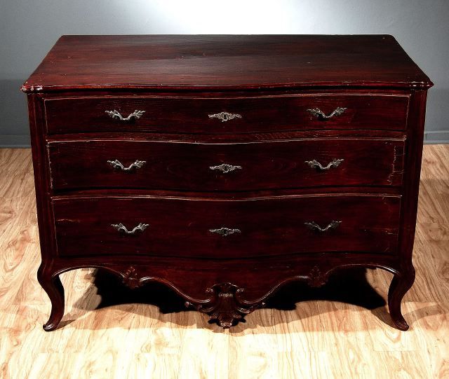Portuguese A Beautiful Portugese Three Drawer Commode For Sale