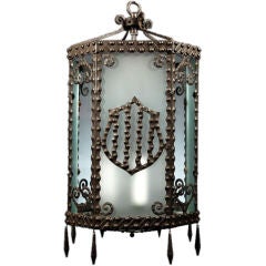Spanish Wrought Iron Lantern