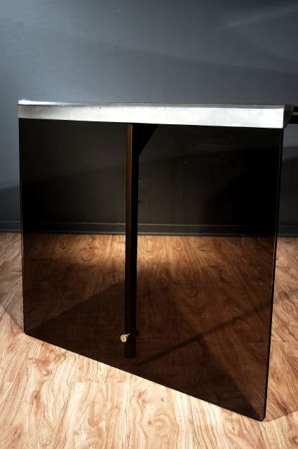 Modernist Glass Desk For Sale 5
