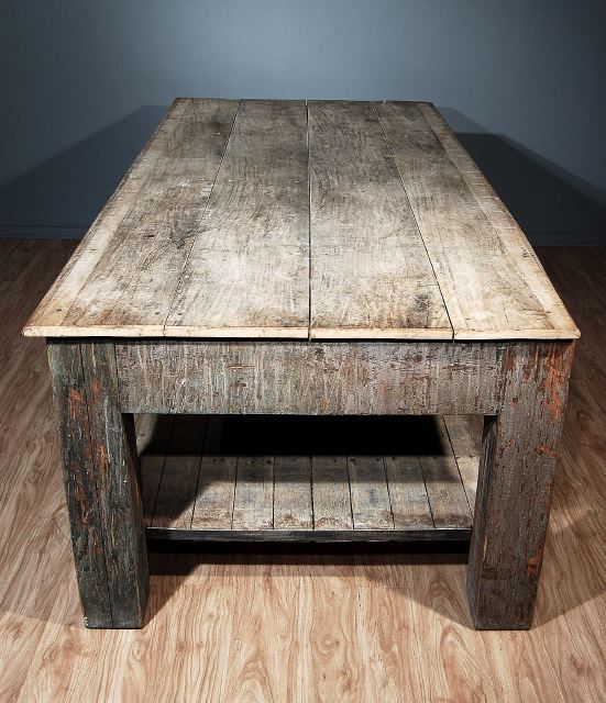 20th Century Large Drapers Work Table For Sale