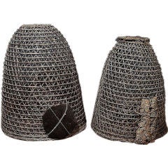 A Pair of Huge Sculptural Lobster Traps