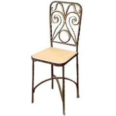 Wrought Iron Garden Chair