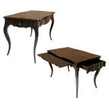 Pair Provencial Style Tables w/Drawer & Slide (GMD#2241)