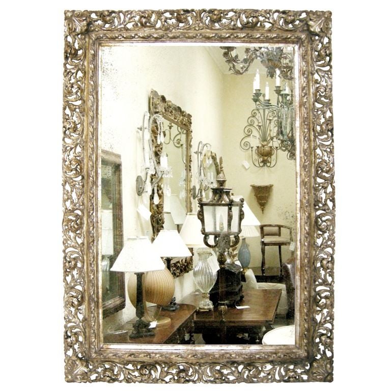 Large 19th C. Baroque Style Mirror (GMD#2364)