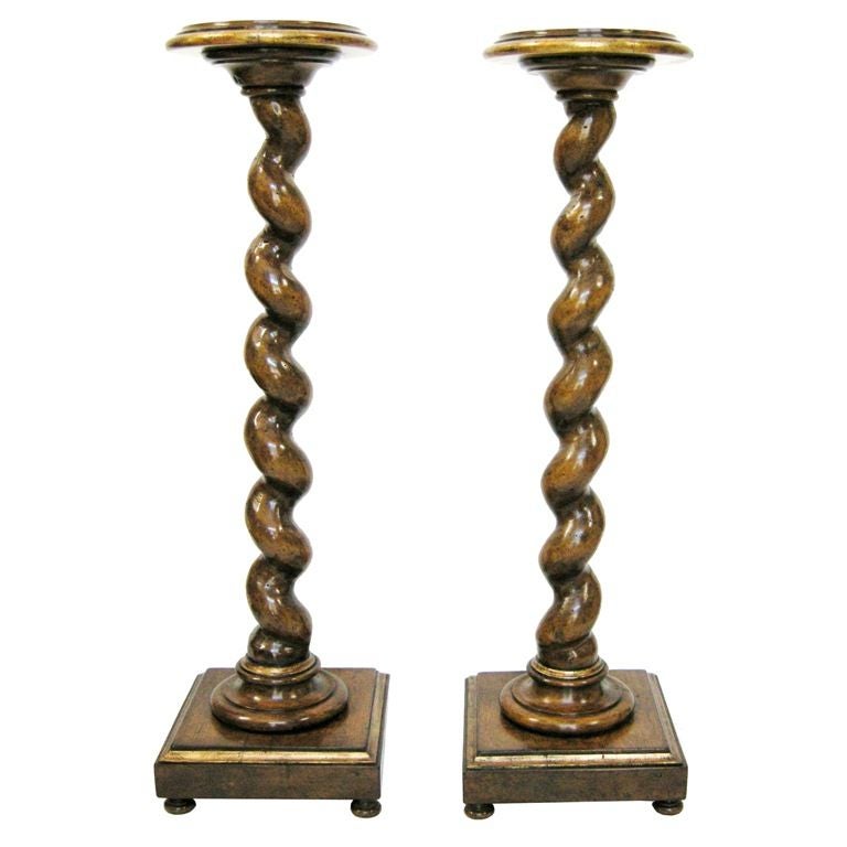 Pair Italian Candle Stands (GMD#1568)