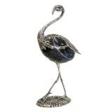 Sterling Silver Figure w/Sodolite Egg (GMD#2485)