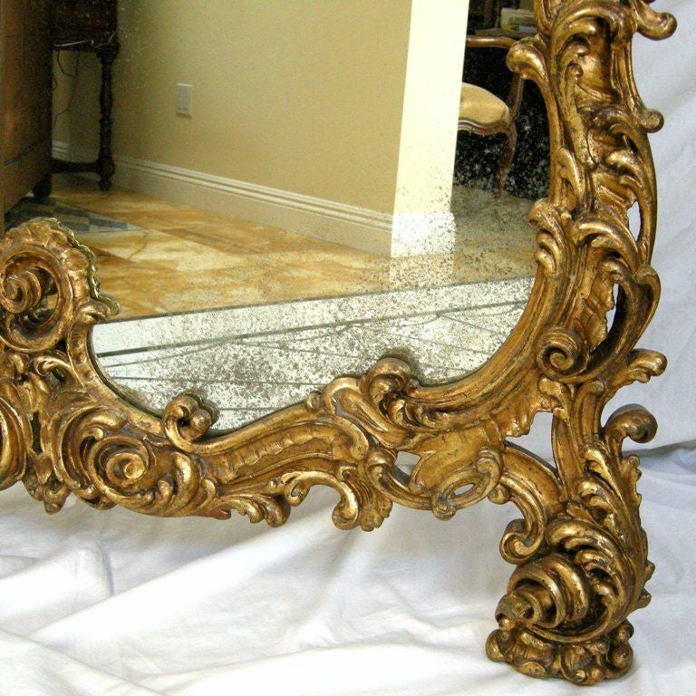 Louis XV Style Giltwood Mirror (GMD#2492) 1
