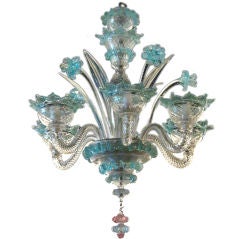 SMALL AND DELICATE MURANO CHANDELIER