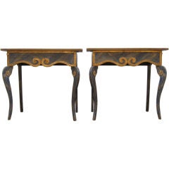 PAIR OF ITALIAN  CONSOLE TABLES