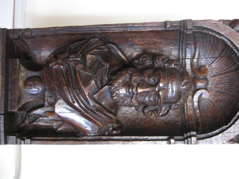 Hand Carved Wood Scuplture of Henry IV
