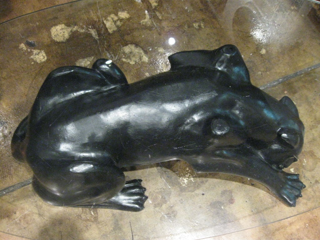 Italian Panther Composition Coffee Table