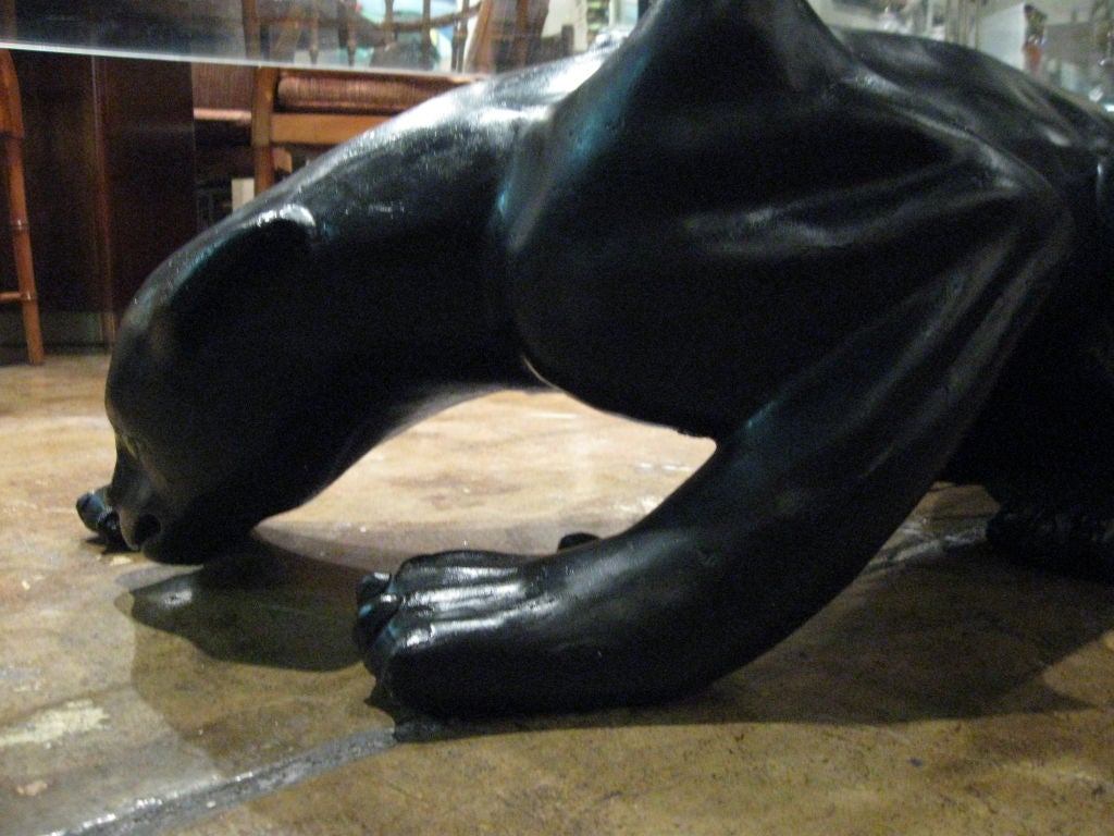 Mid-20th Century Panther Composition Coffee Table