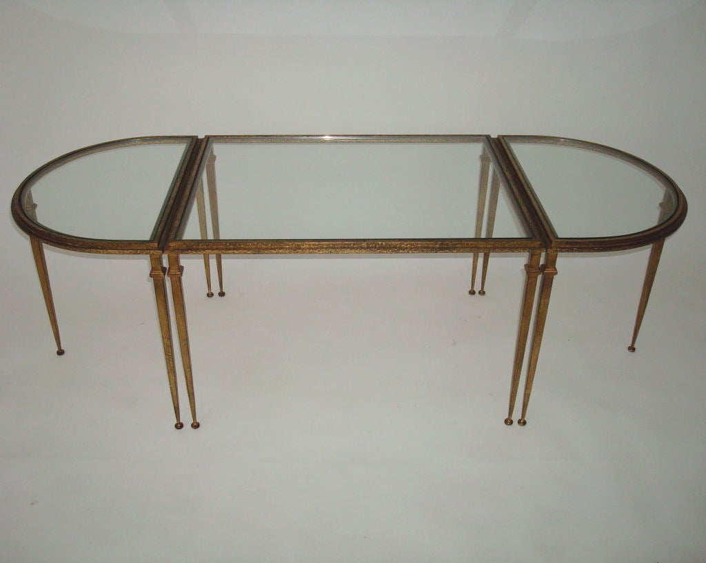 French Coffee Table by Roger Thibier