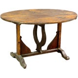 HANDSOME ENGLISH WINE TABLE