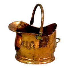 18th Century English Copper Bucket