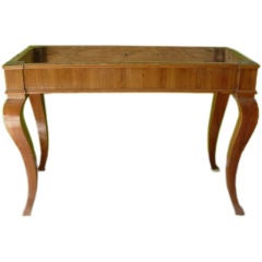 18TH CENTURY ITALIAN FRUITWOOD CONSOLE BASE