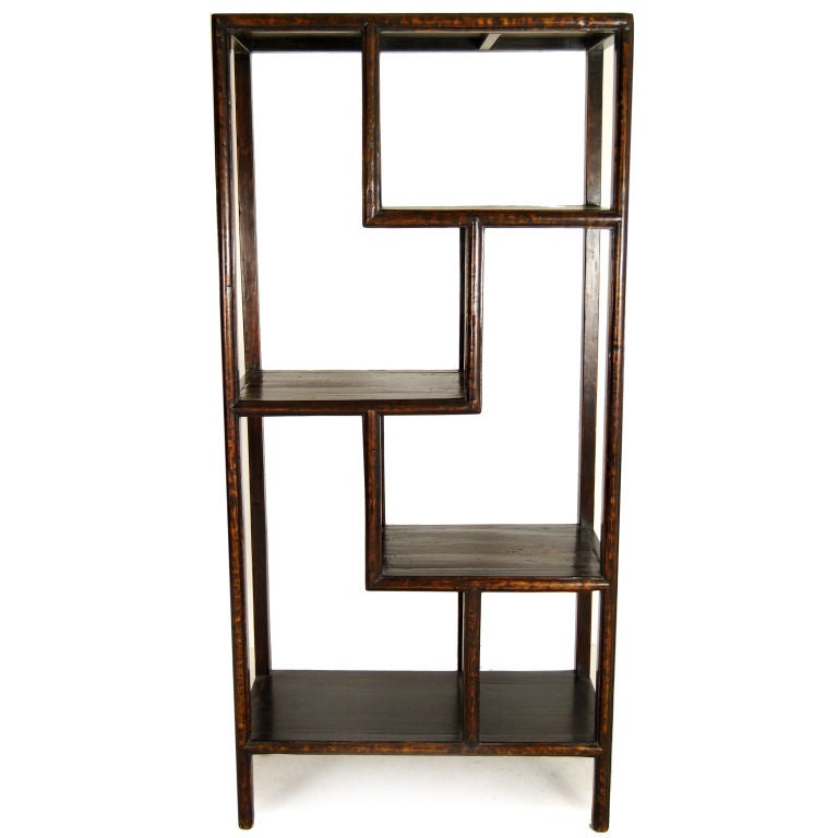 Elm Chinese Étagère