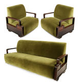 Vintage Deco Sofa and Chairs