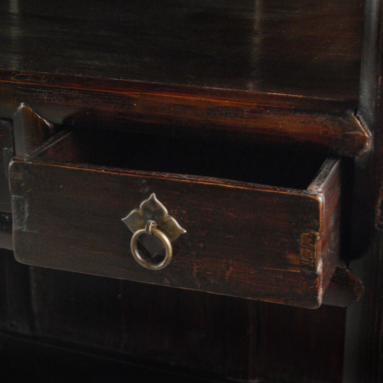 19th Century Tall Book Cabinet