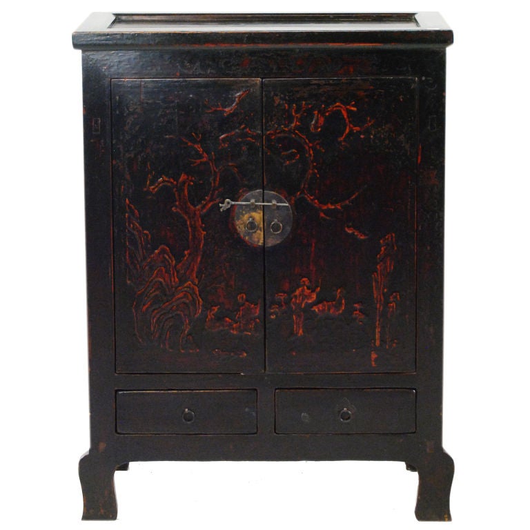 Petite Chest with Two Drawers