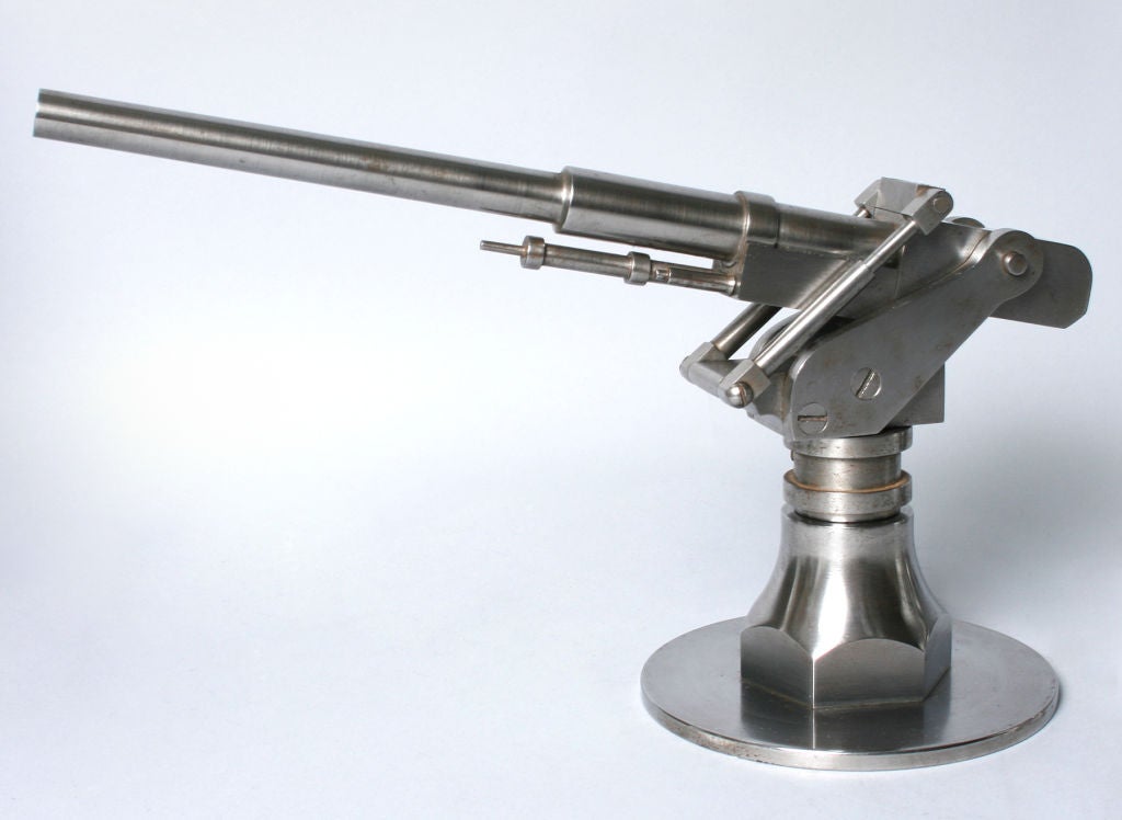 American Machine Age World War II Submarine Cannons