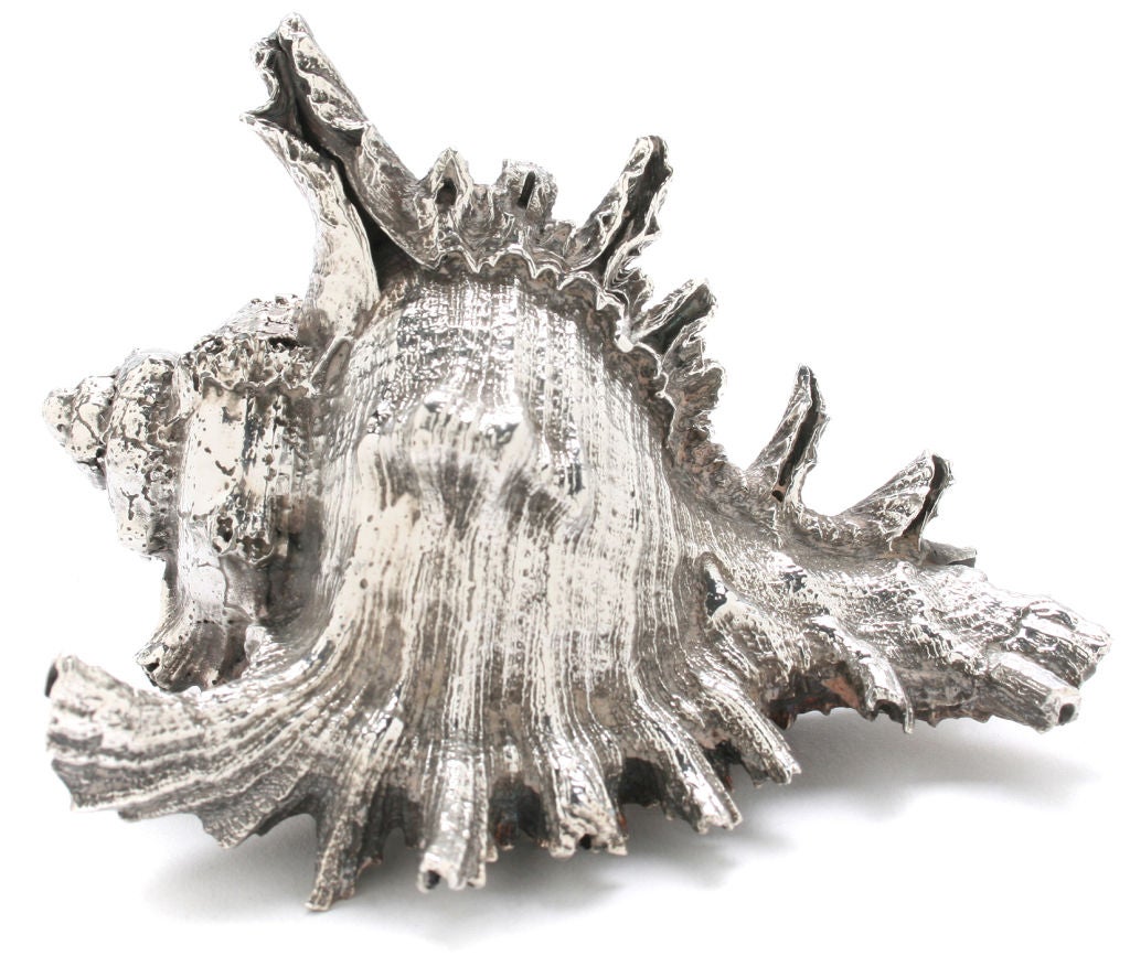 Italian Federico and Mario Buccellati Silvered Shells