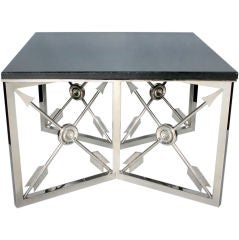 French Table with an Arrow Motif