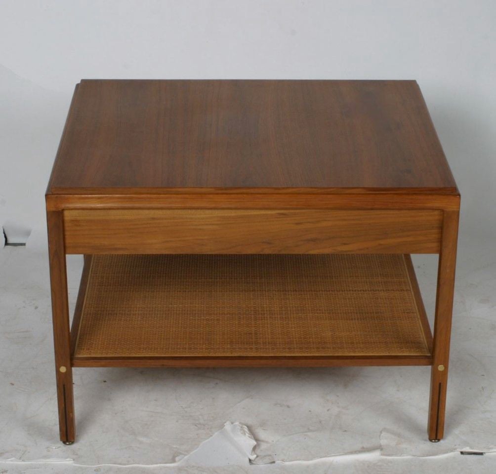 American Pair of Gregori end tables designed by Gerry Zanck