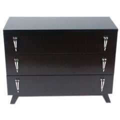 1940s, Chest of Drawers with Nickel Hardware 1