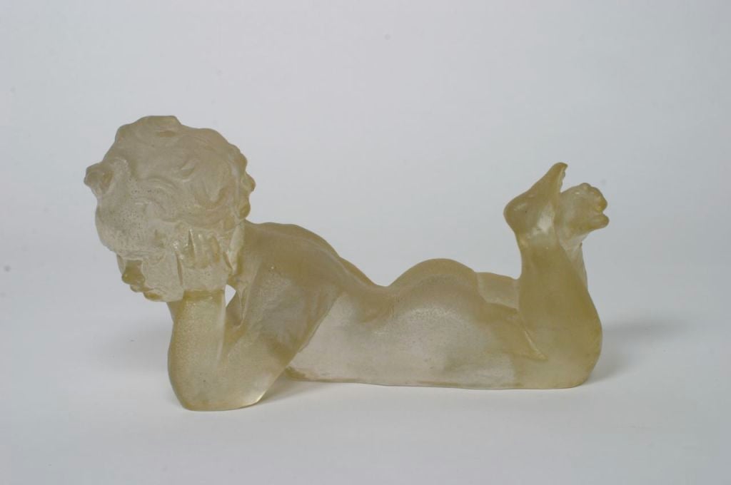Rare Dorothy Thorpe Resin Cherub In Excellent Condition In St. Louis, MO
