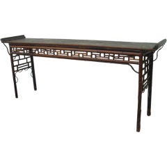 Antique Altar Table Bamboo