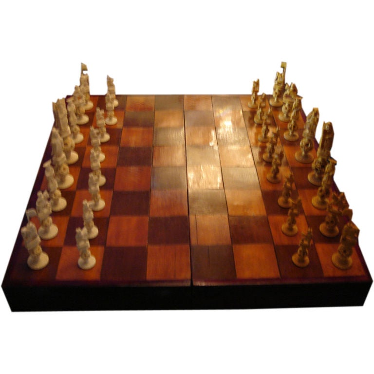 Ivory Chess Set