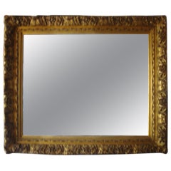 Extra Large Beveled Gold Leaf Mirror