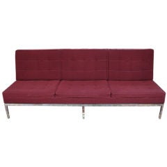 Elegant Florence Knoll 3-seat sofa
