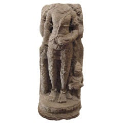 16th c. Indian stone carving fragment