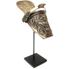 Spanish Colonial Silver Stirrup