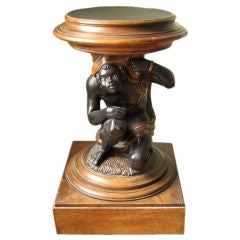 19th c. French Blackamoor side table
