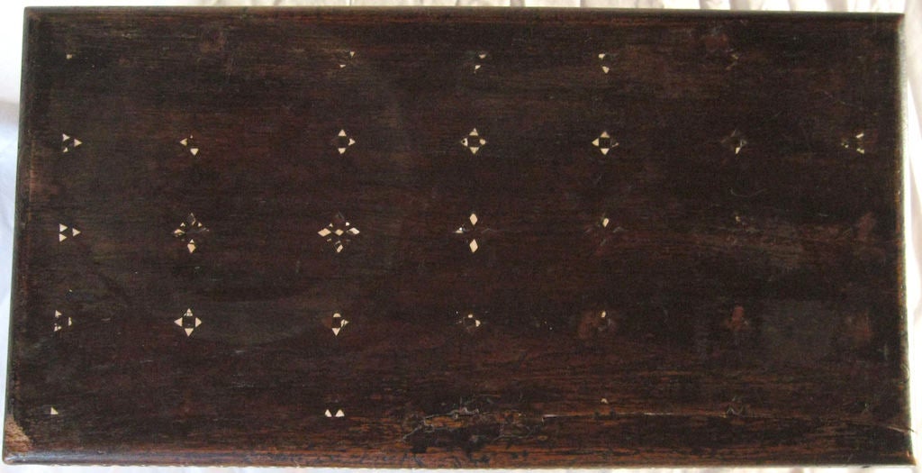 Two 17th c. Ottoman inlaid table chests For Sale 2