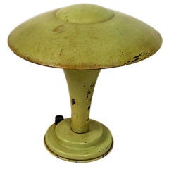 Italian tilt-top mushroom lamp