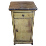 Tole'  painted Italian side table