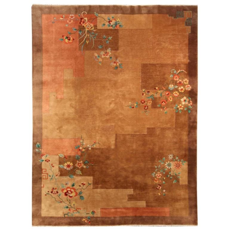 Chinese Art Deco carpet